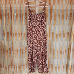 Old Navy Printed Square Cami Jumpsuit